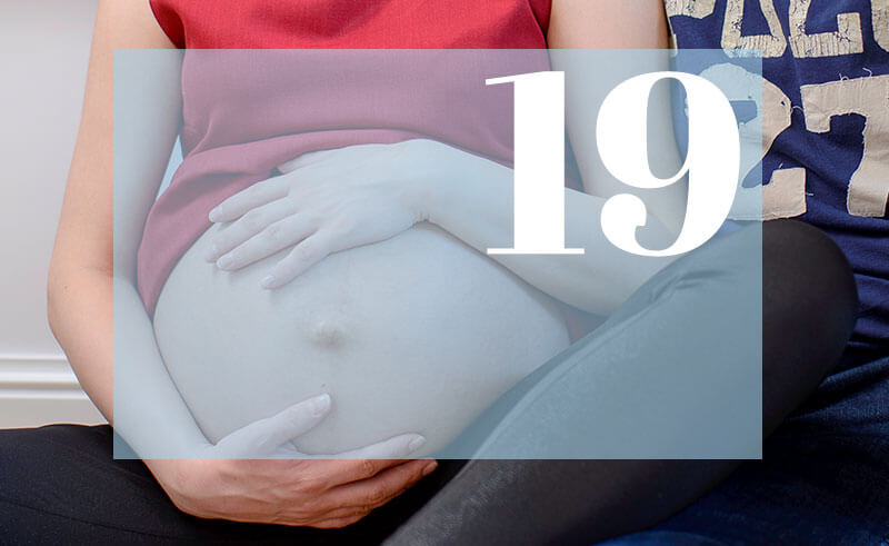 19 tydzień ciąży