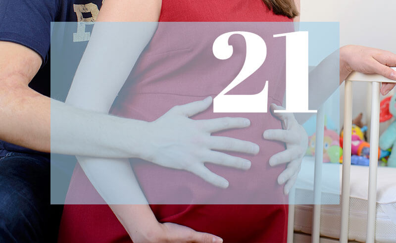 21 tydzień ciąży