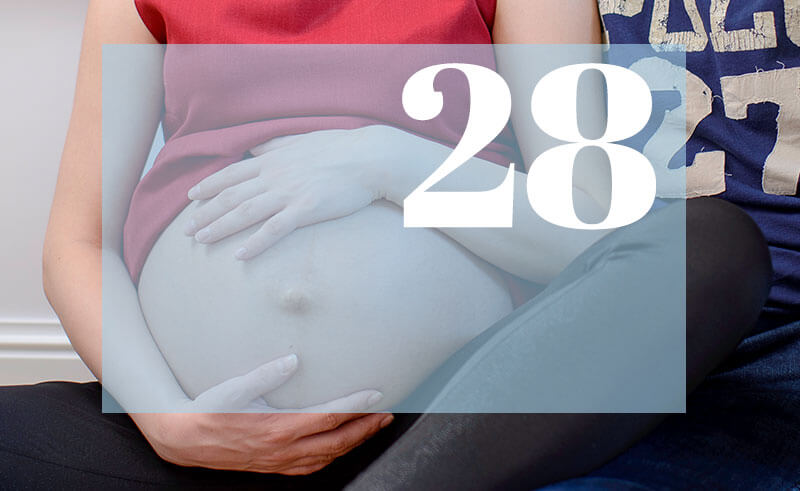 28 tydzień ciąży