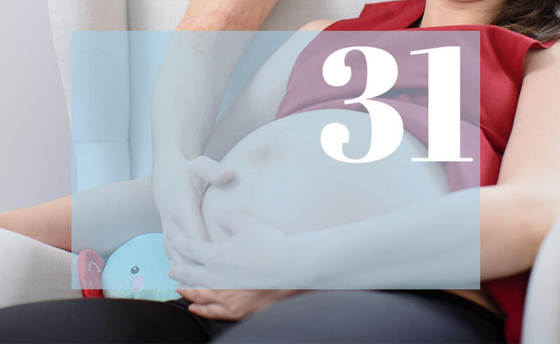 31 tydzień ciąży
