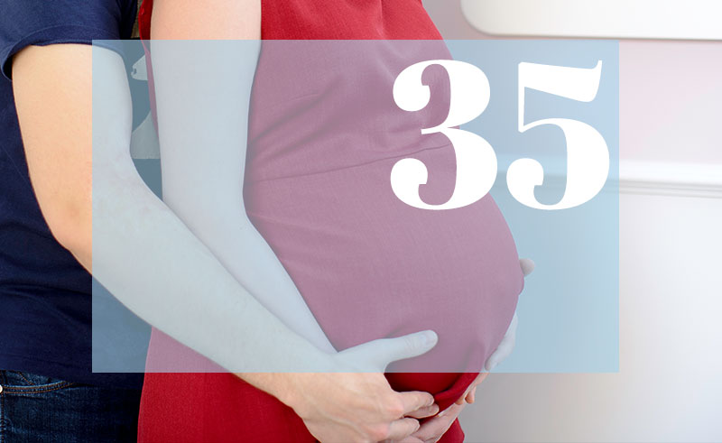 35 tydzień ciąży