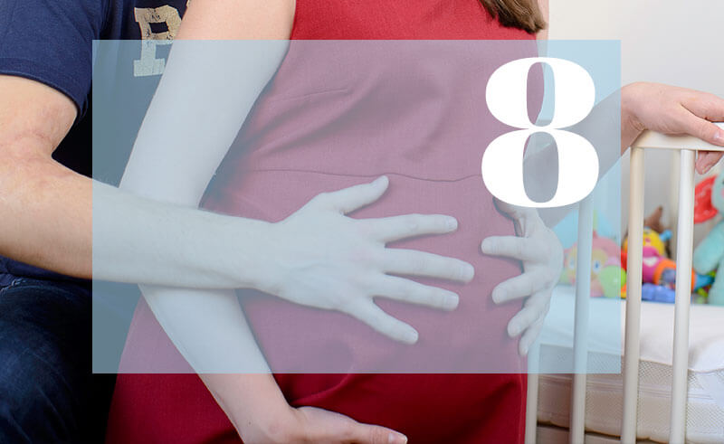 8 miesiąc ciąży