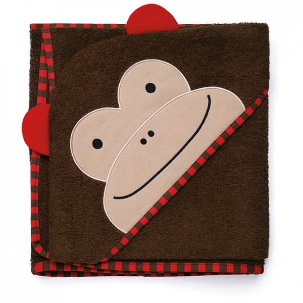 Zabawny ręcznik dla dzieci z małpką
