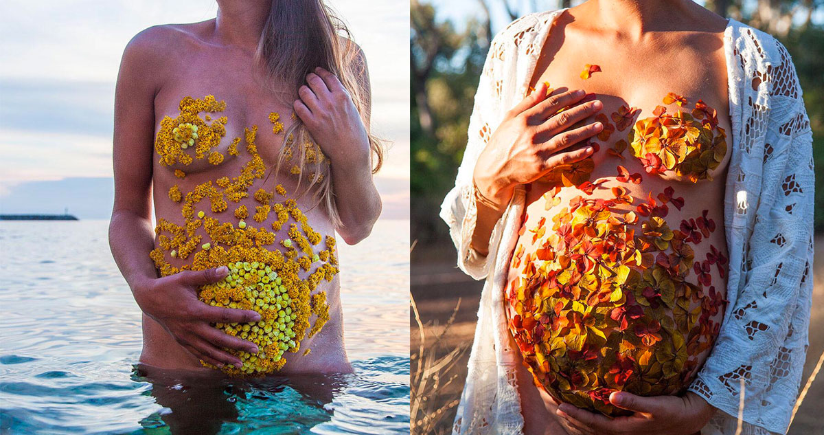 Sesja ciążowa żony fotografa zapiera dech w piersiach!
