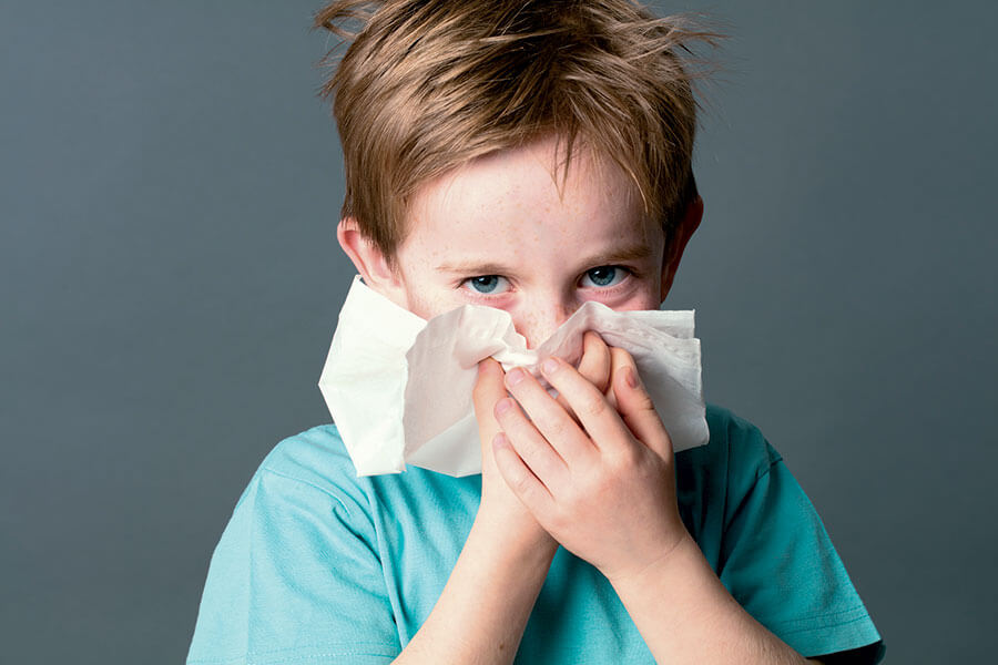 Alergia: wyzwanie dla starszaka i jego rodzica