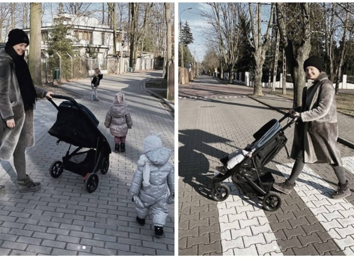 Małgorzata Socha na spacerze z dziećmi chwali się nowym wózkiem. Cena? Będziecie zdziwieni!