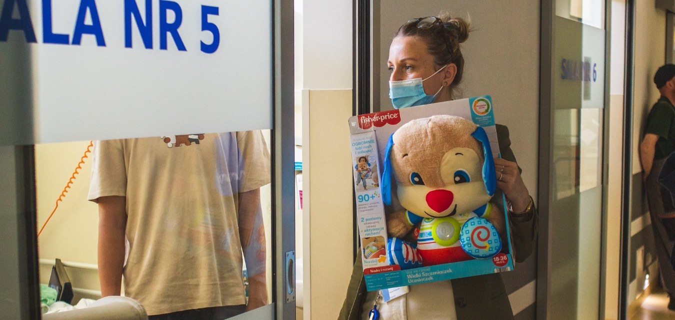 Mattel wprowadza radość do szpitalnej codzienności dzieci w Dniu Dziecka